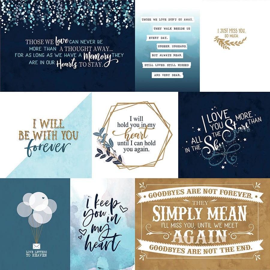 Remembrance Collection 3 x 4 Cards 12 x 12 Double-Sided Scrapbook Paper by Photo Play Paper - Scrapbook Supply Companies