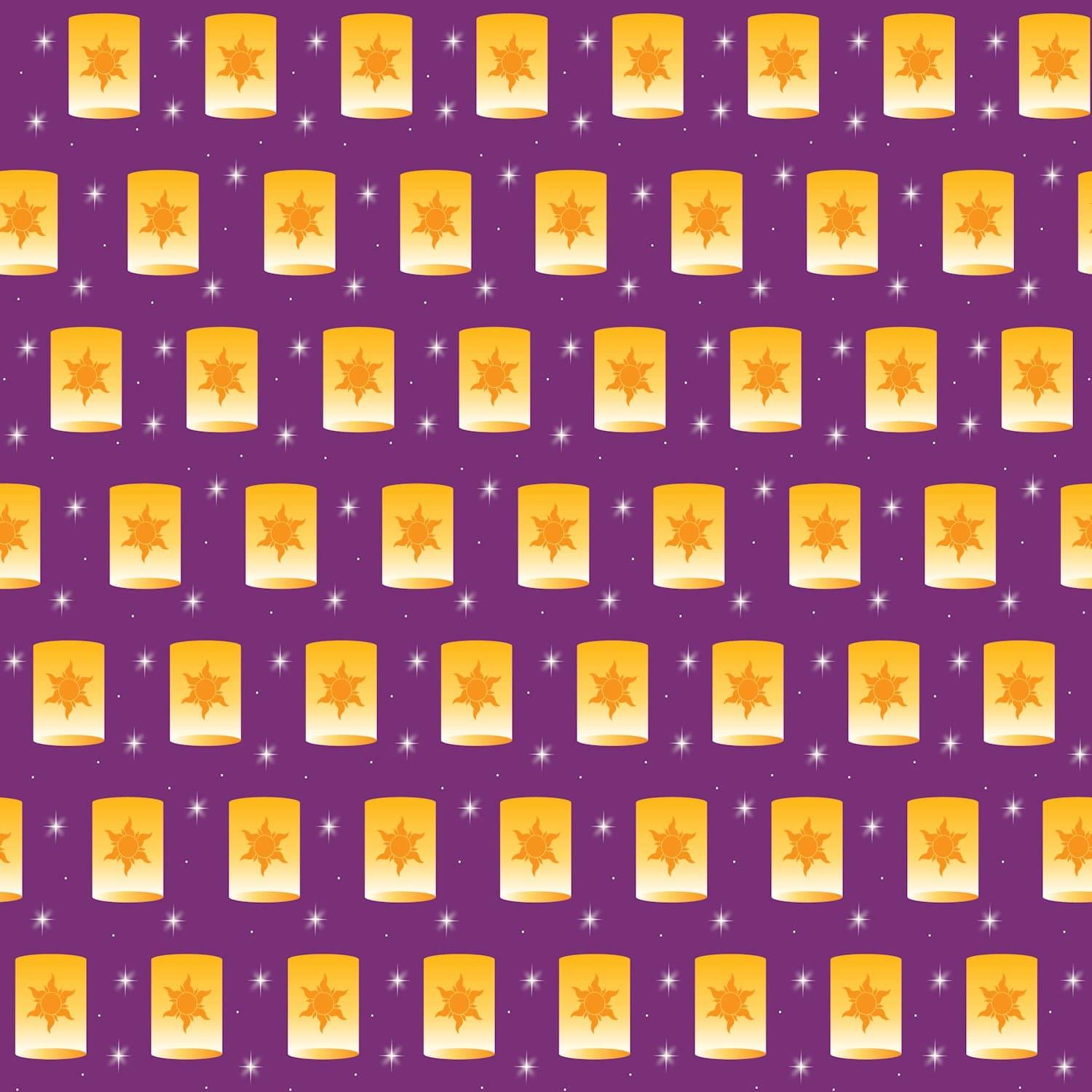 Rapunzel Collection Ray Of Light 12 x 12 Double-Sided Scrapbook Paper by SSC Designs