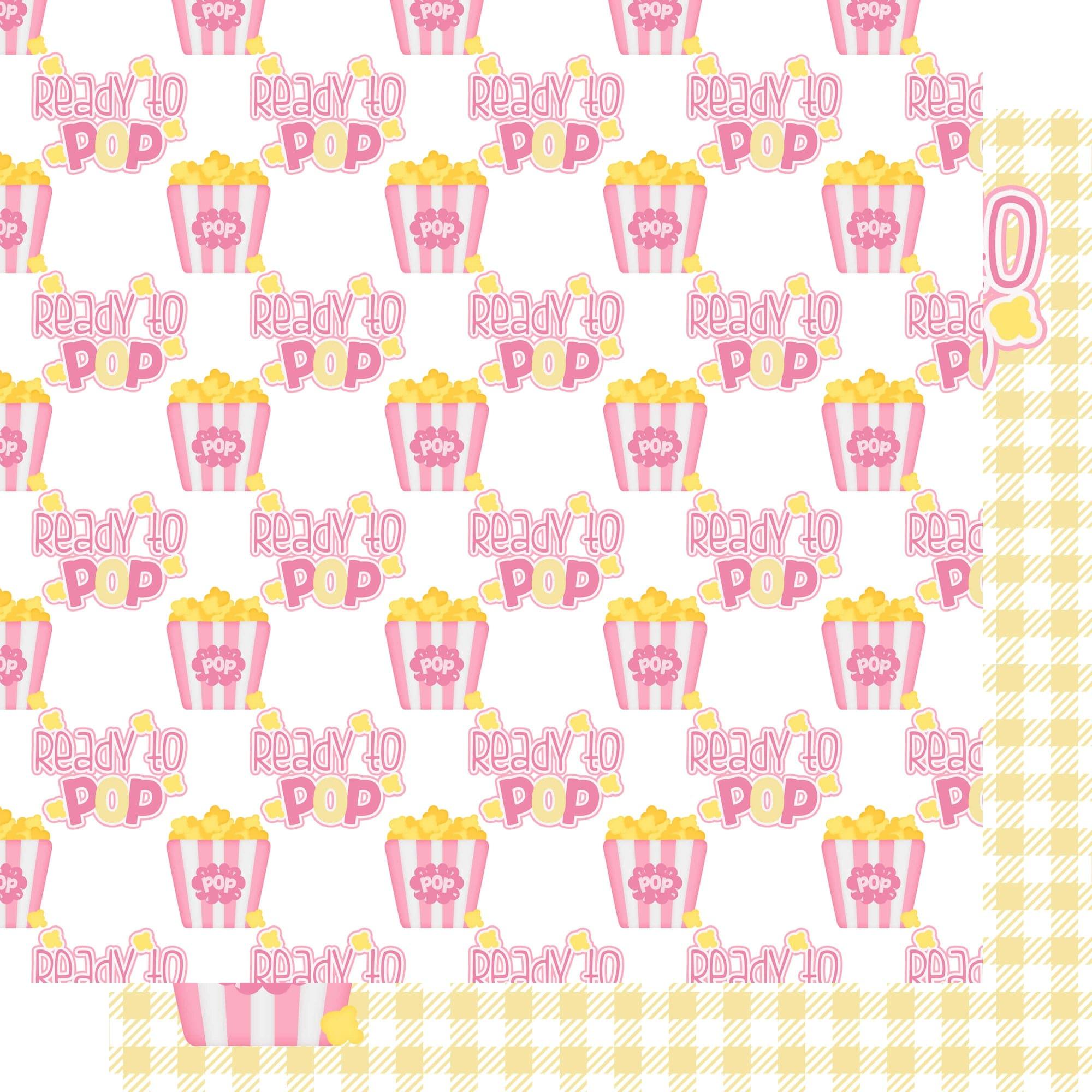 Ready To Pop Collection Ready To Pop Girl 12 x 12 Double-Sided Scrapbook Paper by SSC Designs