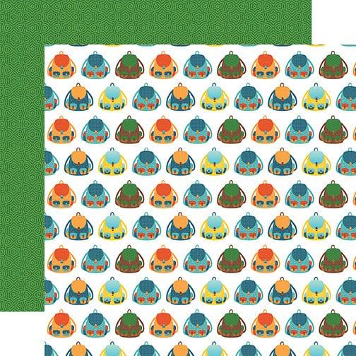 Summer Adventure Collection Hike 12 x 12 Double-Sided Scrapbook Paper by Echo Park Paper