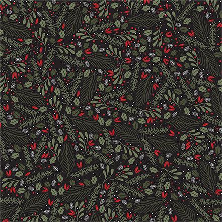 Christmas Salutations Collection 3 x 4 Journaling Cards 12 x 12 Double-Sided Scrapbook Paper by Echo Park Paper - Scrapbook Supply Companies