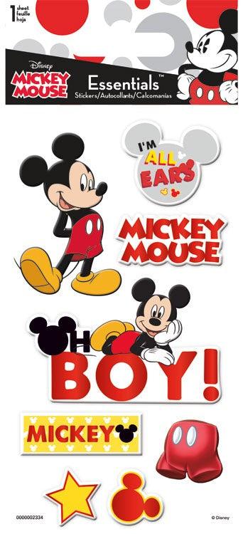 Disney Mickey Mouse Scrapbook 10 Page 12“X 12“ Includes Bonus Stickers Paper