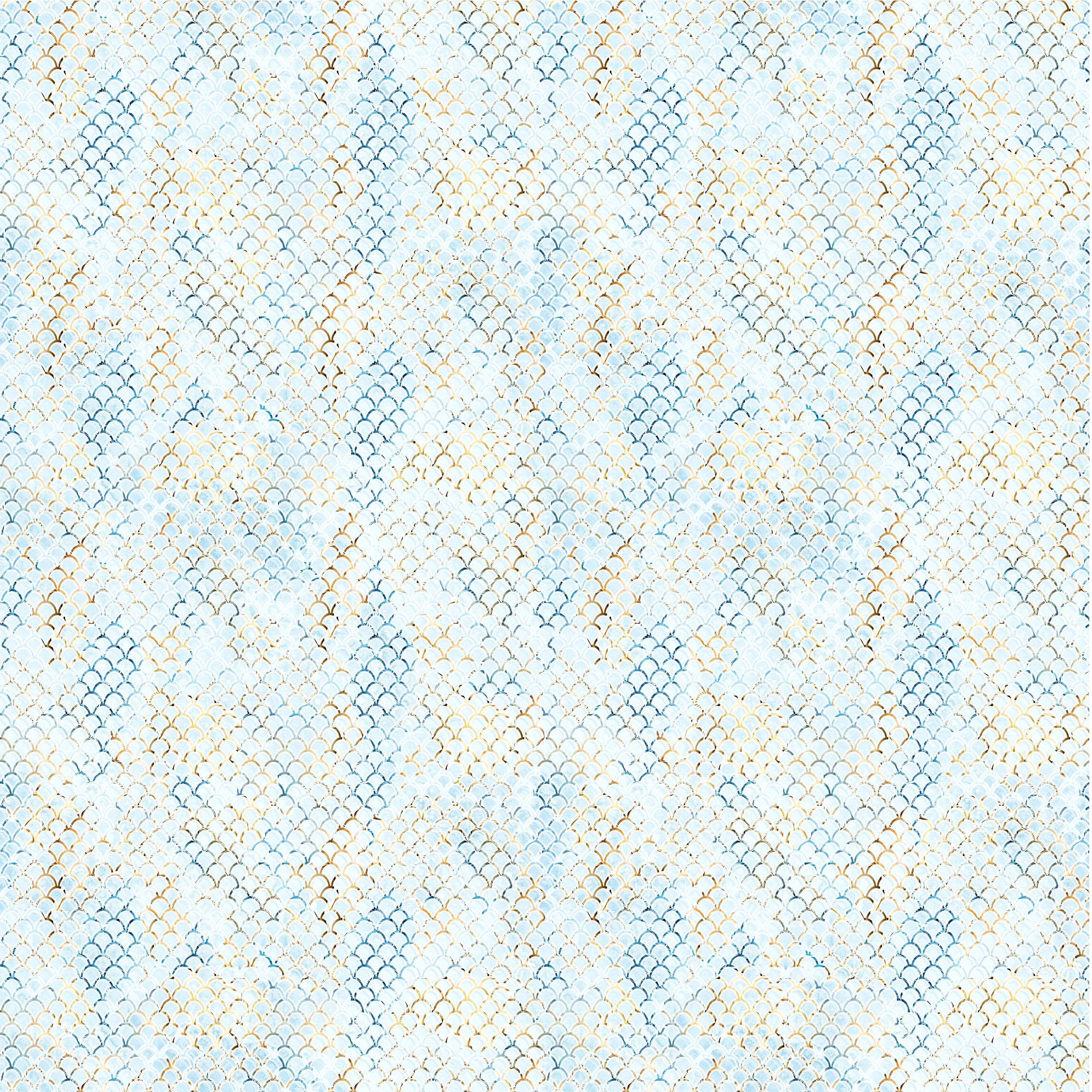 Frou Frou's Sun & Sand Collection Sea Life 12 x 12 Double-Sided Scrapbook Paper by SSC Designs