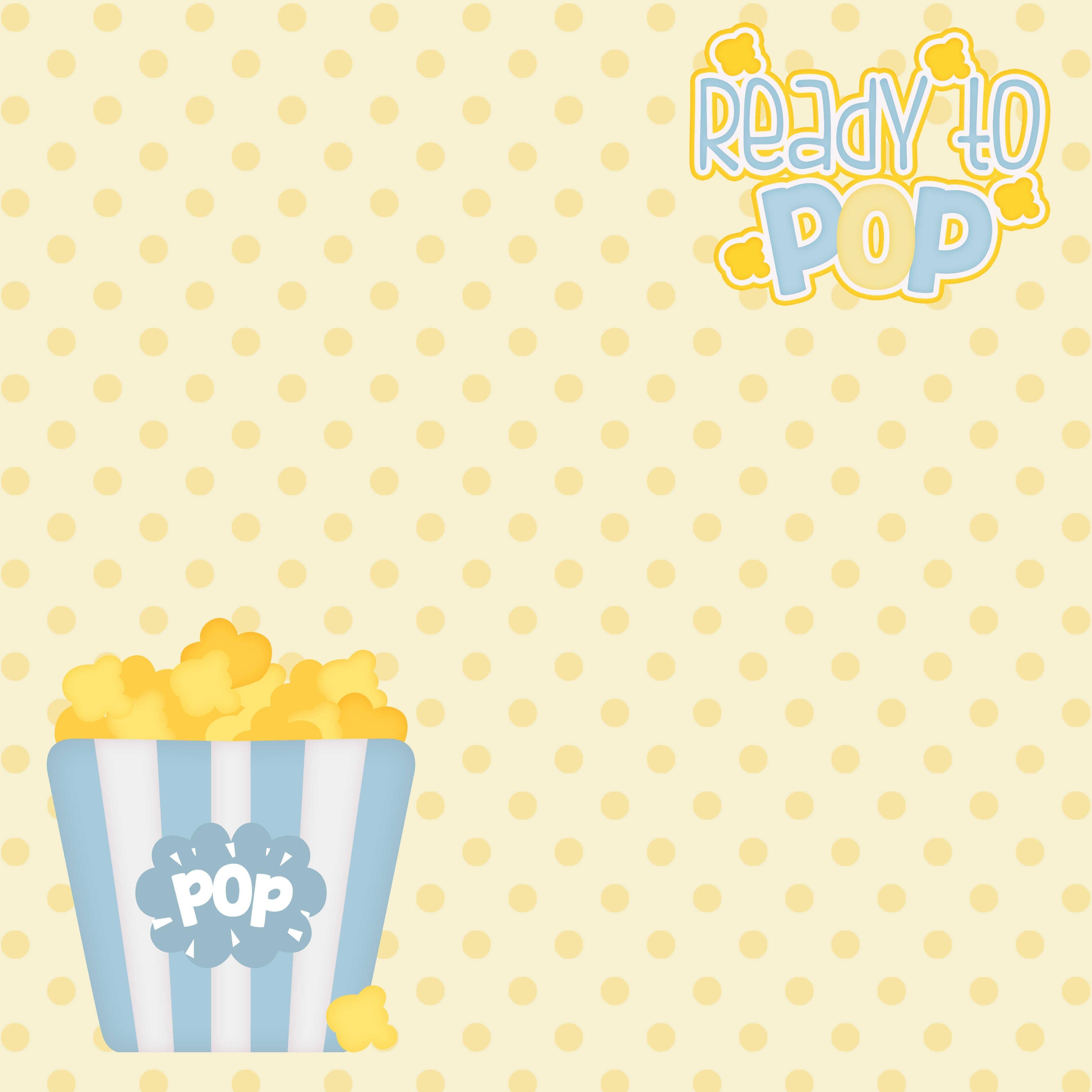 Ready To Pop Collection Ready To Pop Boy 12 x 12 Double-Sided Scrapbook Paper by SSC Designs