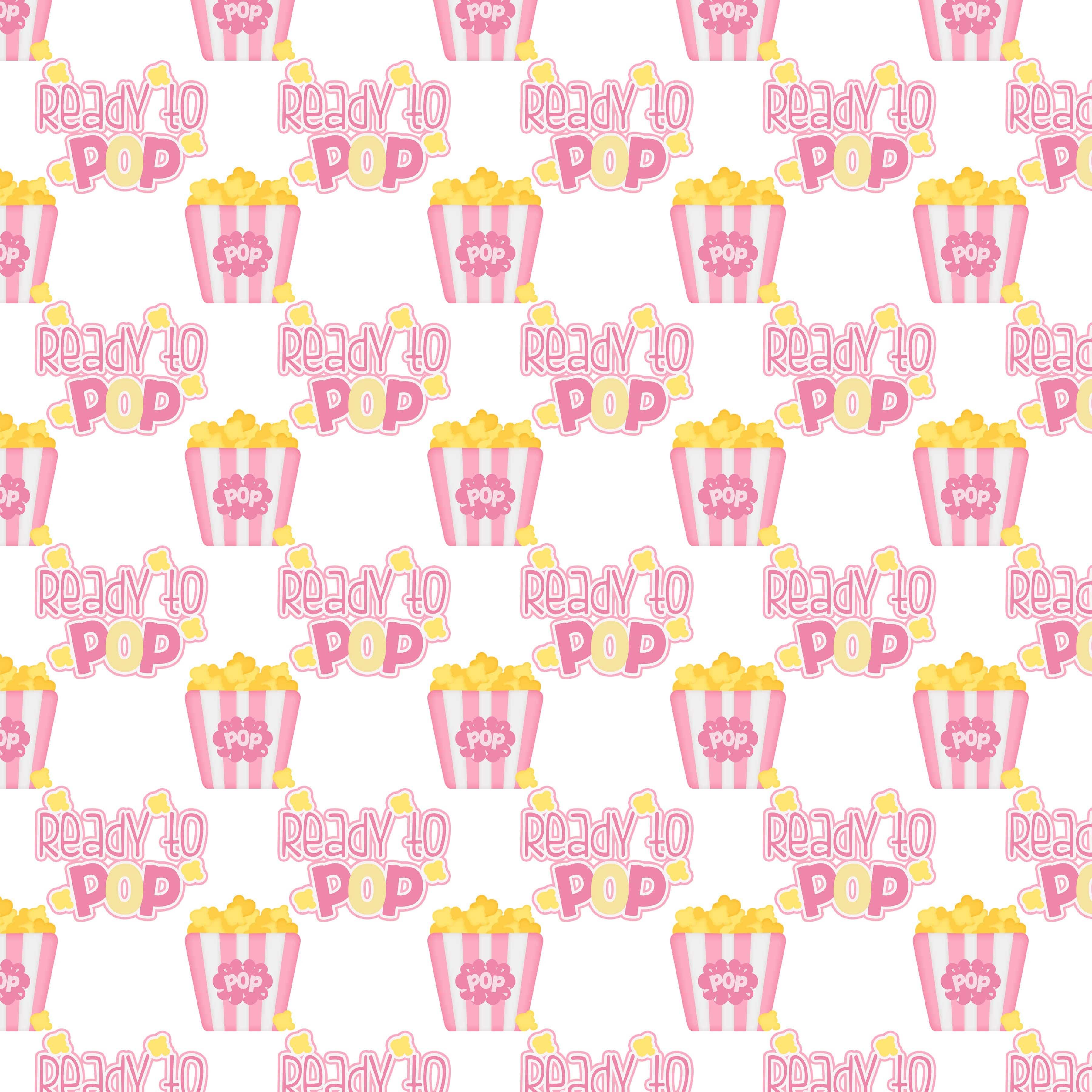 Ready To Pop Collection Ready To Pop Girl 12 x 12 Double-Sided Scrapbook Paper by SSC Designs
