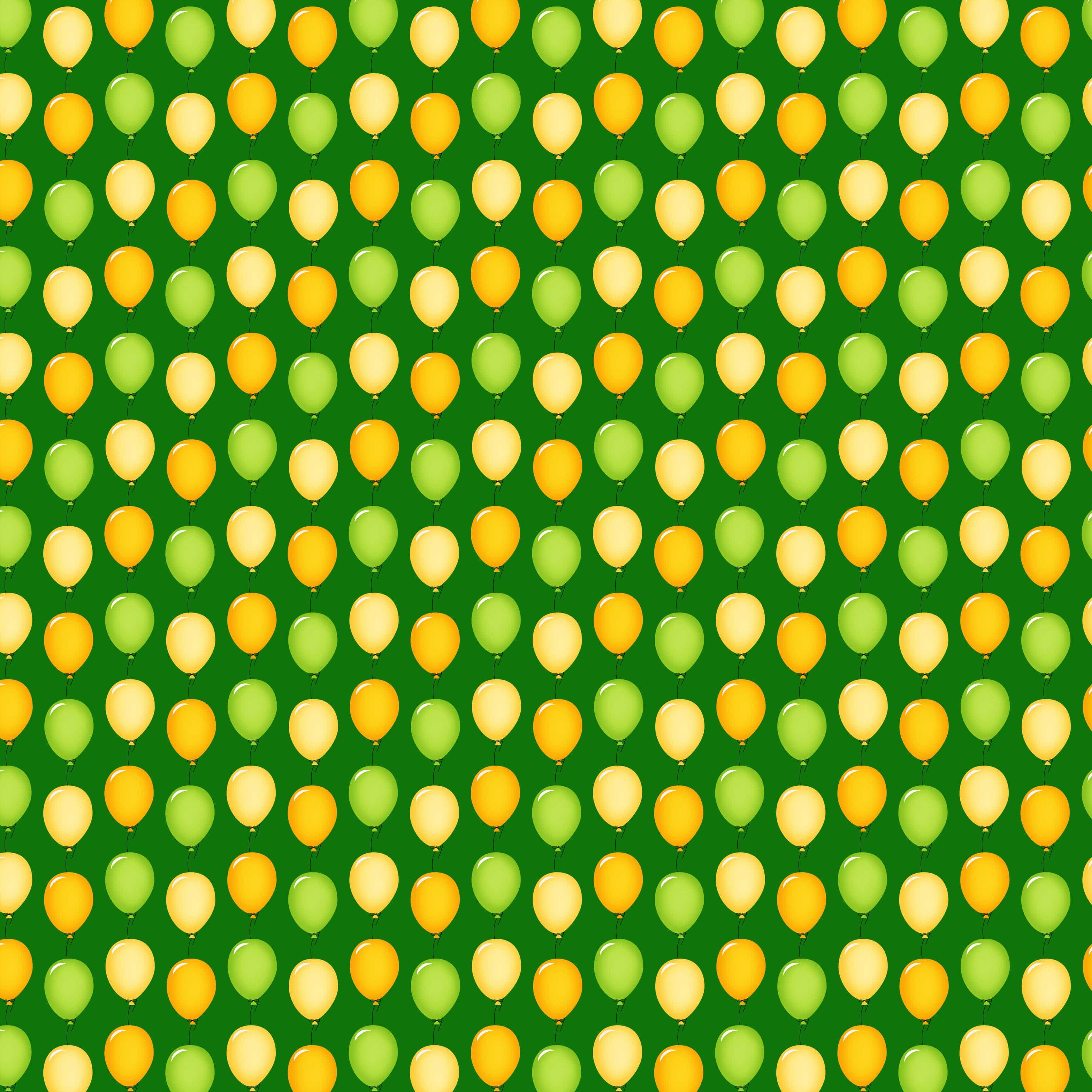 Lucky Irish Collection Lucky Balloons 12 x 12 Double-Sided Scrapbook Paper by SSC Designs - Scrapbook Supply Companies