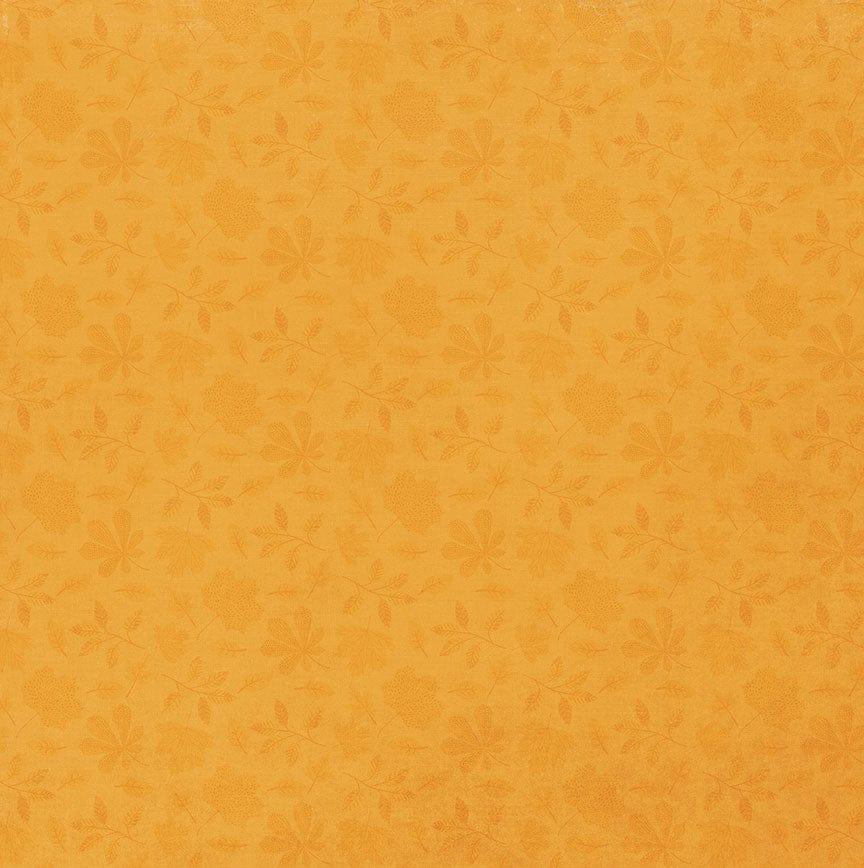 Thankful & Blessed Collection Falling Leaves 12 x 12 Double-Sided Scrapbook Paper by Photo Play Paper - Scrapbook Supply Companies