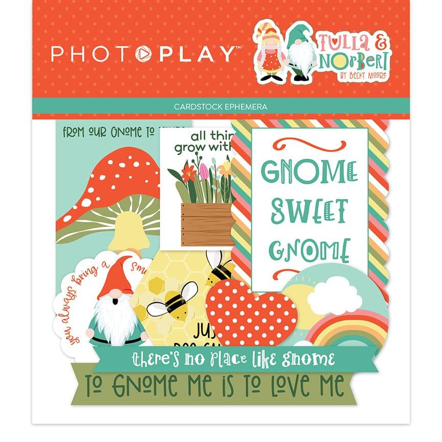 Tulla & Norbert Collection Ephemera 5 x 5 Scrapbook Die Cuts by Photo Play Paper
