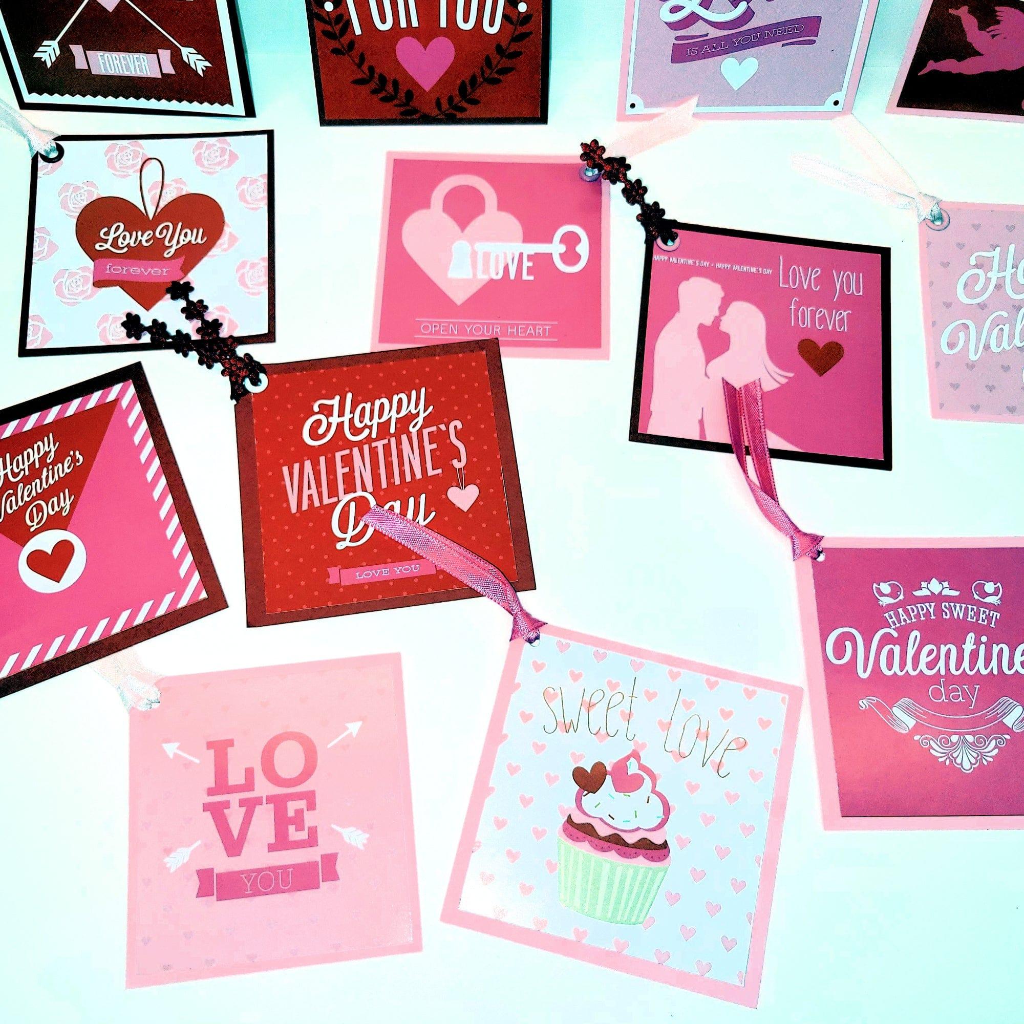 Heart & Soul Collection Valentine Tags by SSC Designs-Set of 13