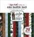 Warm & Cozy Collection 6 x 6 Paper Pad by Echo Park Paper - 24 Double-Sided Papers - Scrapbook Supply Companies