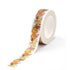 TW Collection Watercolor Pumpkin Collage Washi Tape by SSC Designs - 15mm x 30 Feet