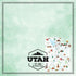Postage Map Collection Utah 12 x 12 Scrapbook Paper by Scrapbook Customs - Scrapbook Supply Companies