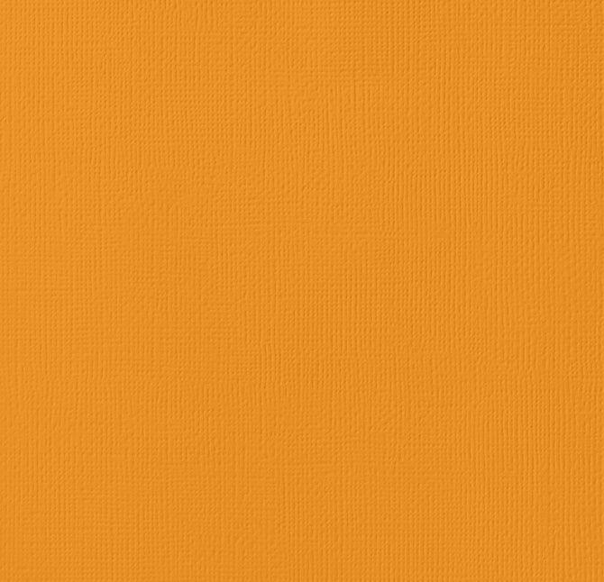 Butterscotch 12 x 12 Textured Cardstock by American Crafts - Scrapbook Supply Companies