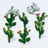 Cactus Scrapbook Brads by Eyelet Outlet - Pkg. of 12