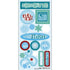 Winter Fun Collection Sledding Scrapbook Stickers by Scrapbook Customs - Scrapbook Supply Companies