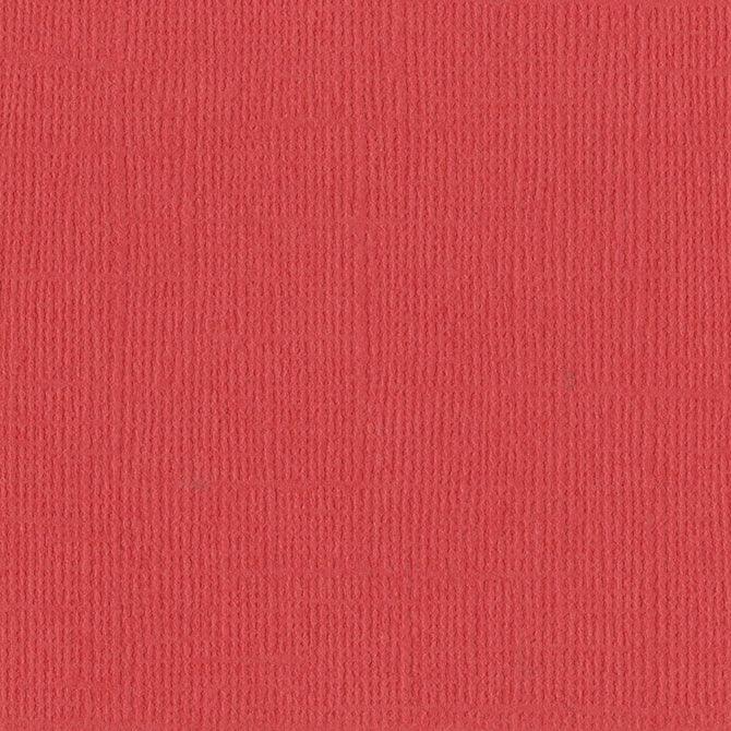 Flamingo 12 x 12 Textured Cardstock by Bazzill - Scrapbook Supply Companies