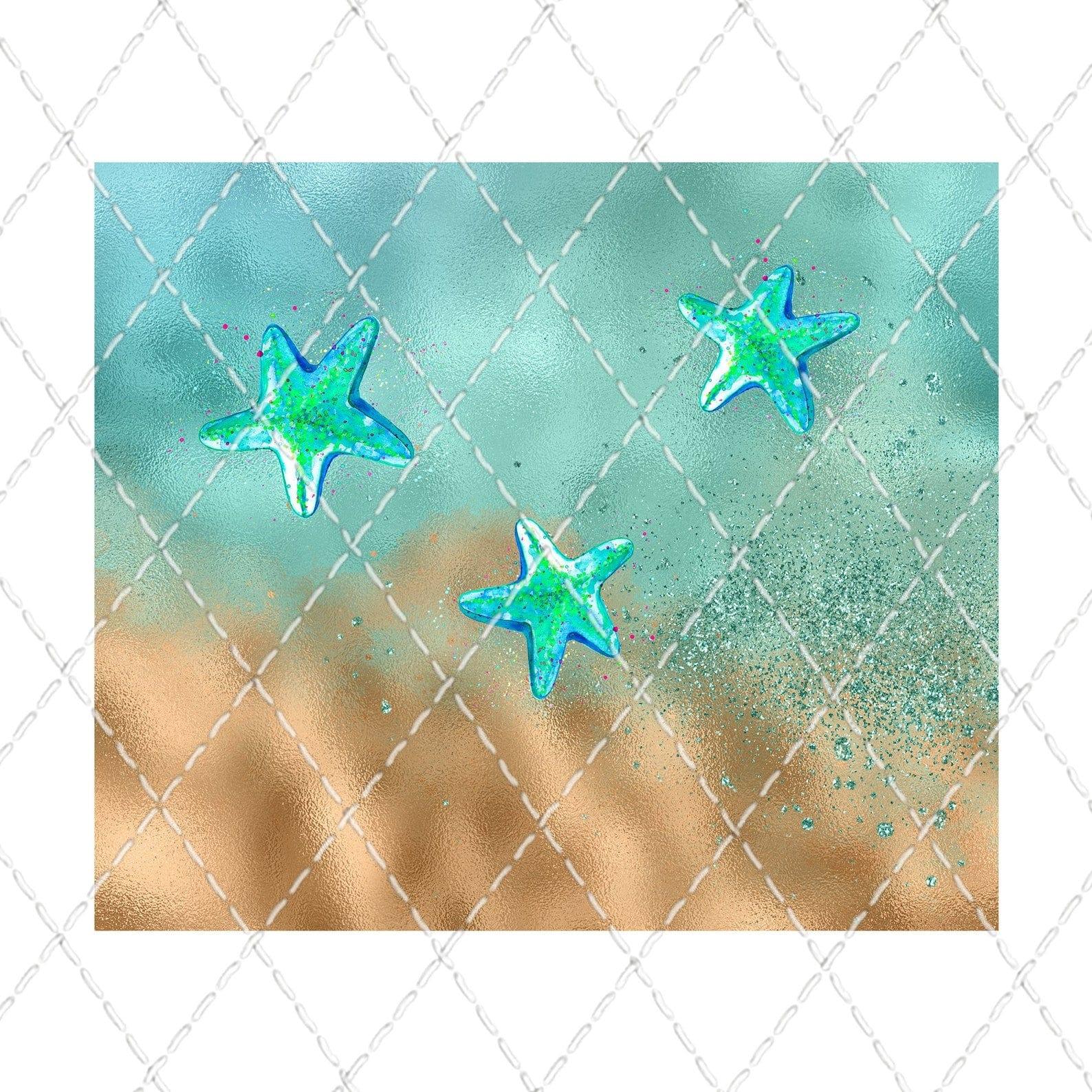 Sandy Beach 30 oz. Straight Skinny Tumbler by SSC Designs - Scrapbook Supply Companies