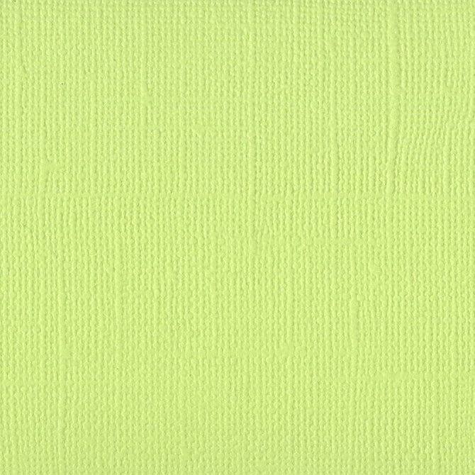 Limeade 12 x 12 Textured Cardstock by Bazzill - Scrapbook Supply Companies