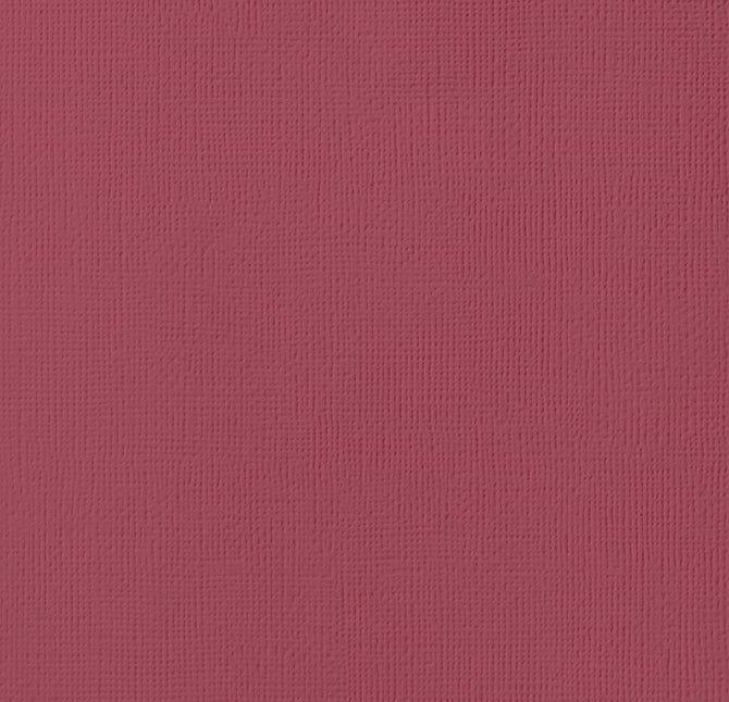 Pomegranate 12 x 12 Textured Cardstock by American Crafts - Scrapbook Supply Companies