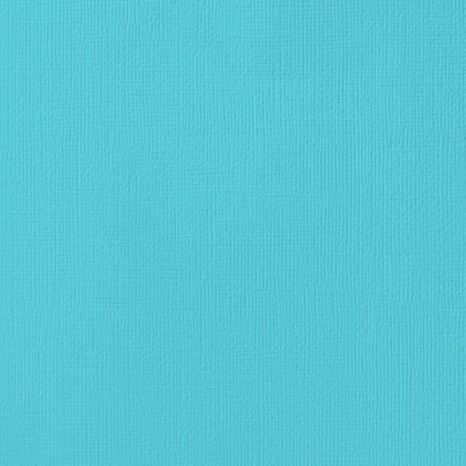 Pool 12 x 12 Textured Cardstock by American Crafts - Scrapbook Supply Companies