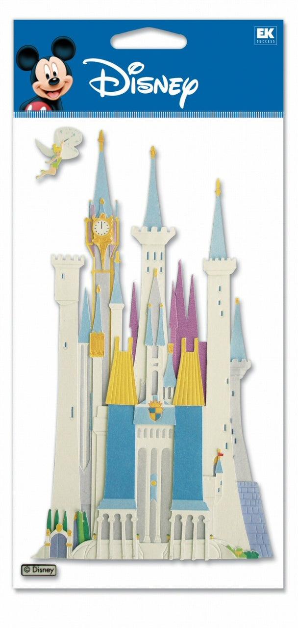 Disney Cinderella Collection Cinderella Castle 4 x 8 Scrapbook Embellishment by EK Success - Scrapbook Supply Companies