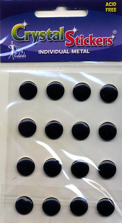 Black 10mm Nailheads Metal Stickers by Mark Richards USA - Scrapbook Supply Companies