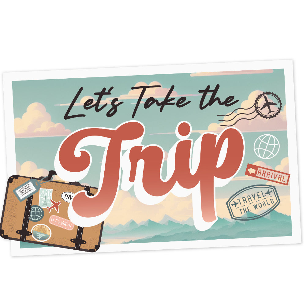 Shop now for Echo Park Paper's Let's Take The Trip collection.