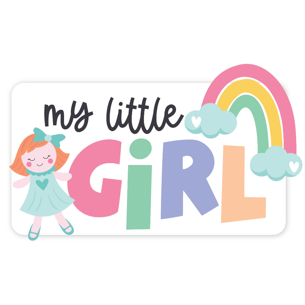 Shop now for Echo Park Paper's My Little Girl collection.