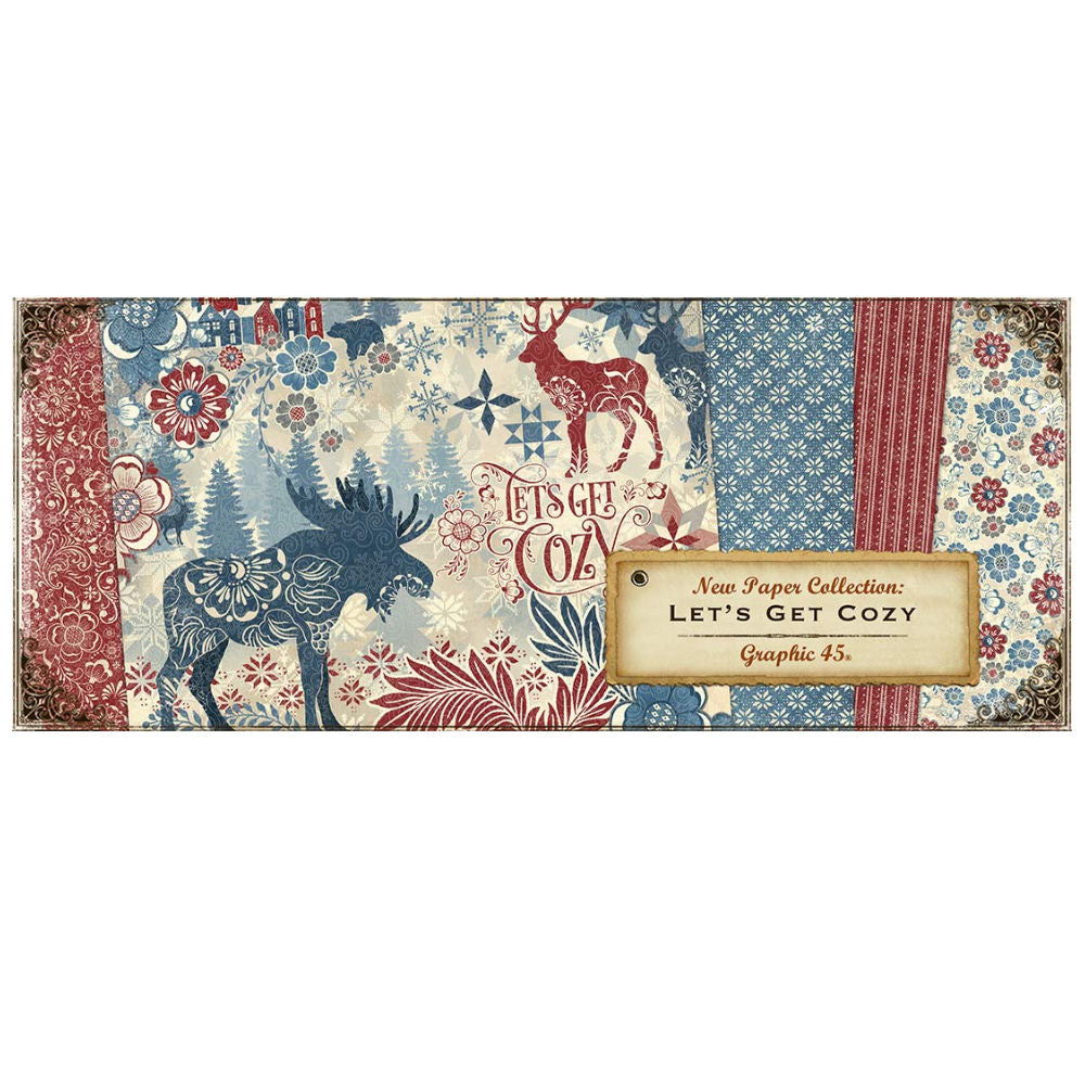 Shop now for Graphic 45's Let's Get Cozy collection.