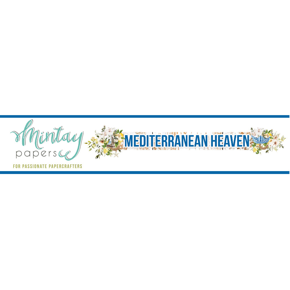 Shop now for Mintay Paper's Mediterranean Heaven collection.