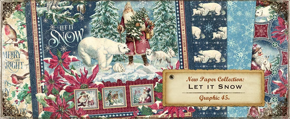Shop now for Graphic 45's Let It Snow collection.
