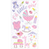 Family Collection Our Little Girl 4 x 7 Scrapbook Sticker Sheet by Sticko