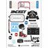 Sports Addict Collection Hockey 6 x 8.5 Die Cut by Scrapbook Customs - Scrapbook Supply Companies