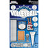 Real Sport Collection Volleyball 5 x 6 Scrapbook Embellishment by Reminisce