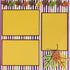 Falling Leaves Pre-Made Embellished Two-Page 12 x 12 Scrapbook Layout by SSC Laser Designs - Scrapbook Supply Companies