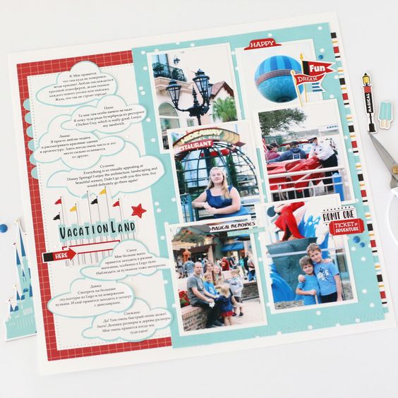 Believe In Magic Collection 3x4 Journaling Cards 12 x 12 Double-Sided Scrapbook Paper by Carta Bella