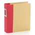 SN@P! 6 x 8 Designer 2-Ring Binder by Simple Stories - Red Kraft