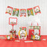 Winnie The Pooh Christmas Scrapbook Paper & Sticker Collection Kit by Echo Park Paper - 13 Pieces