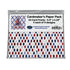 Cardmaker's Collection Lady Liberty 4.25 x 5.5 Pre-Cut Card Fronts by SSC Designs - 24 Pack