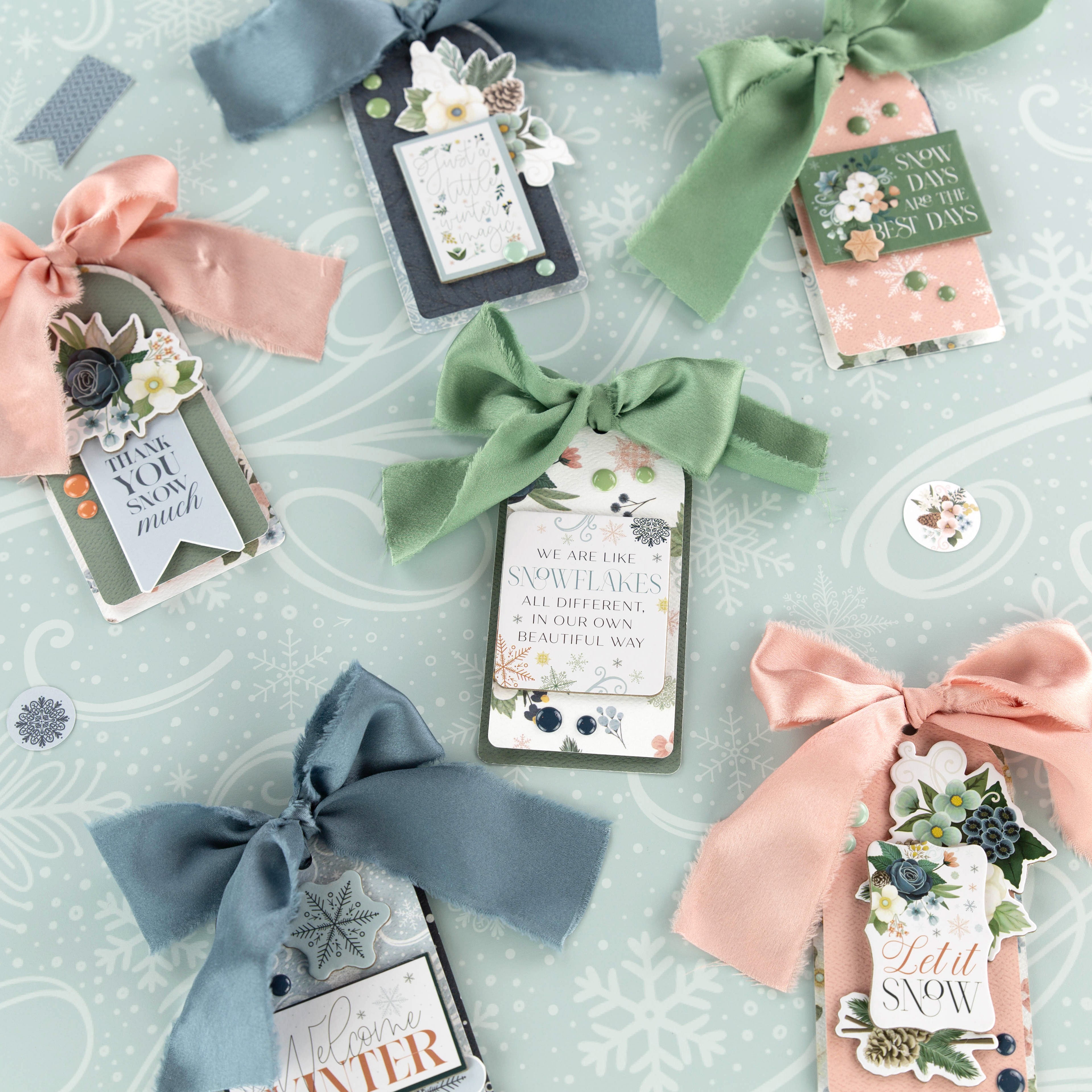 Winter Wonderland Scrapbook Paper & Sticker Collection Kit by Carta Bella - 13 Pieces