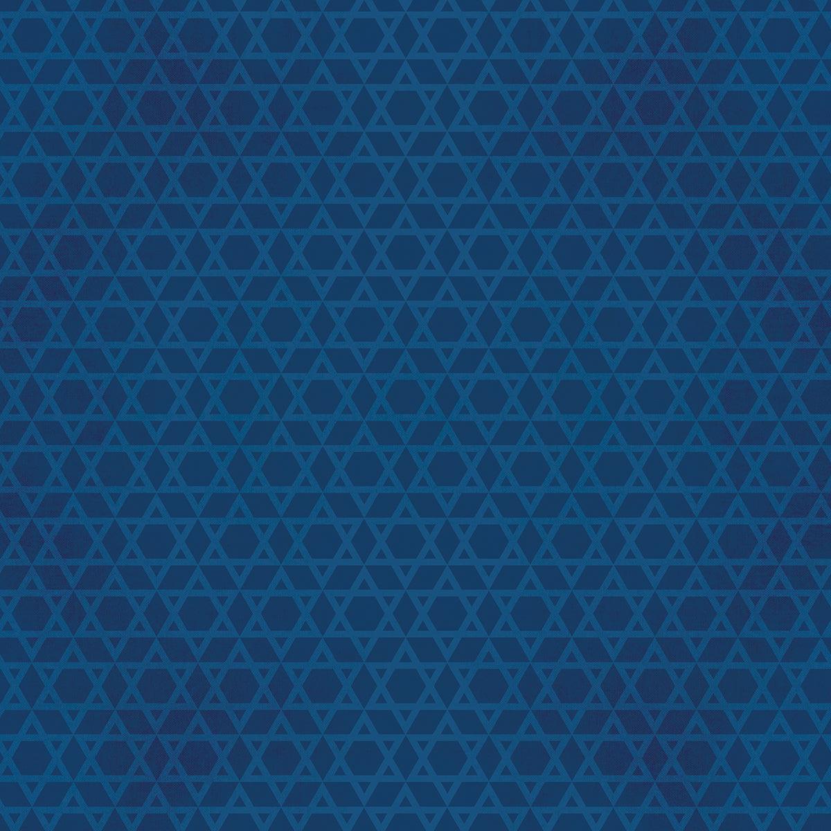 Happy Hanukkah Collection Shine Bright 12 x 12 Double-Sided Scrapbook Paper by Simple Stories - Scrapbook Supply Companies