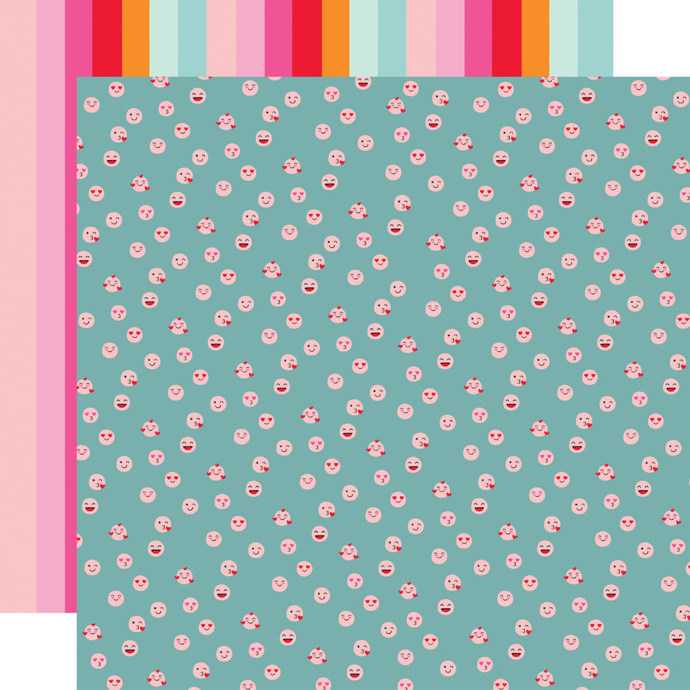 Heart Eyes Scrapbook Collection Kit by Simple Stories - 13 Piecesories