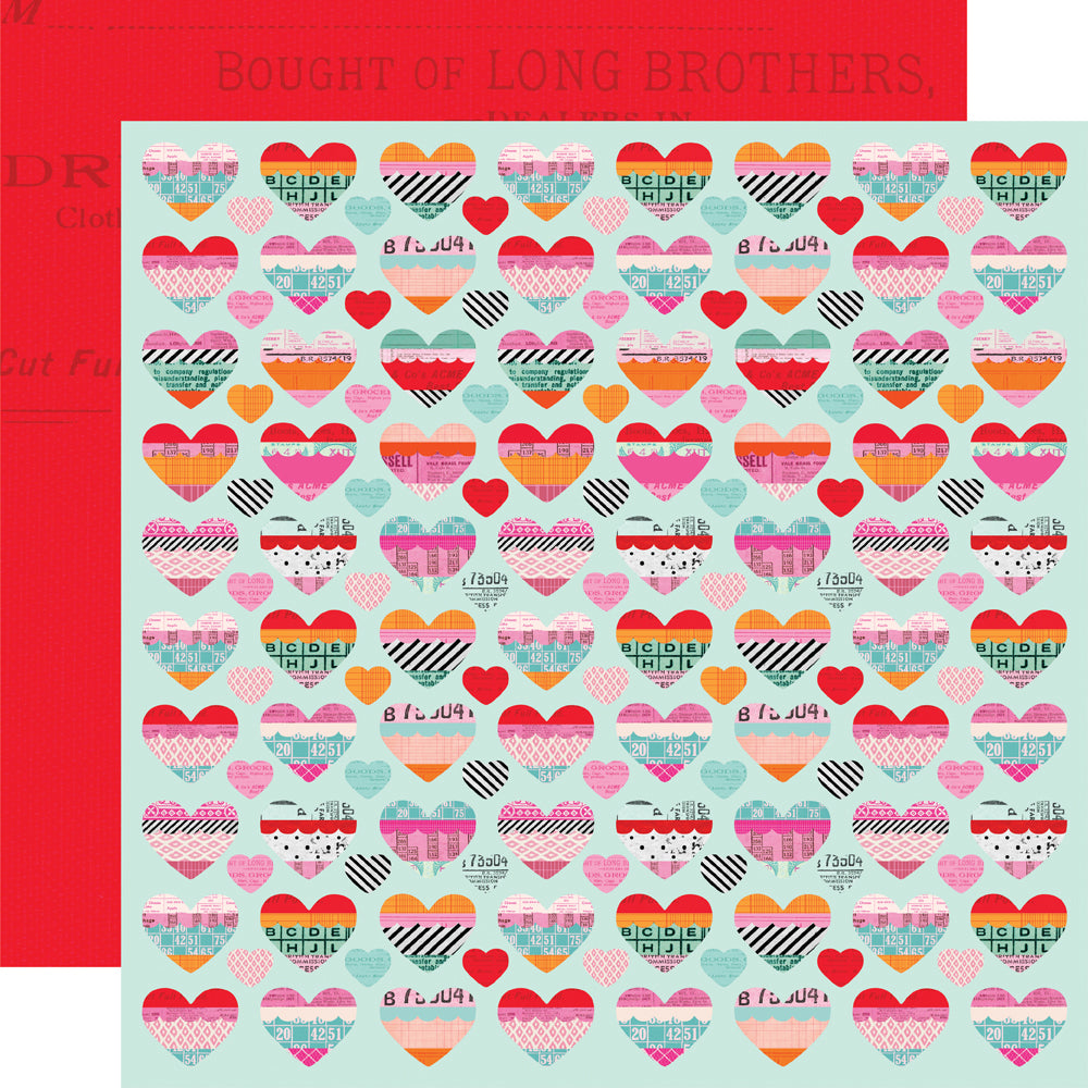 Heart Eyes Scrapbook Collection Kit by Simple Stories - 13 Piecesories