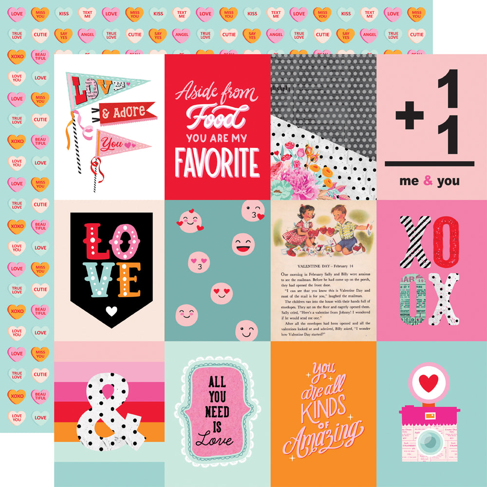 Heart Eyes Scrapbook Collection Kit by Simple Stories - 13 Piecesories