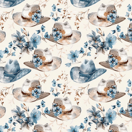 Cardmaker's Collection Dusty Blue Desert 4.25 x 5.5 Pre-Cut Card Fronts by SSC Designs - 24 Pack