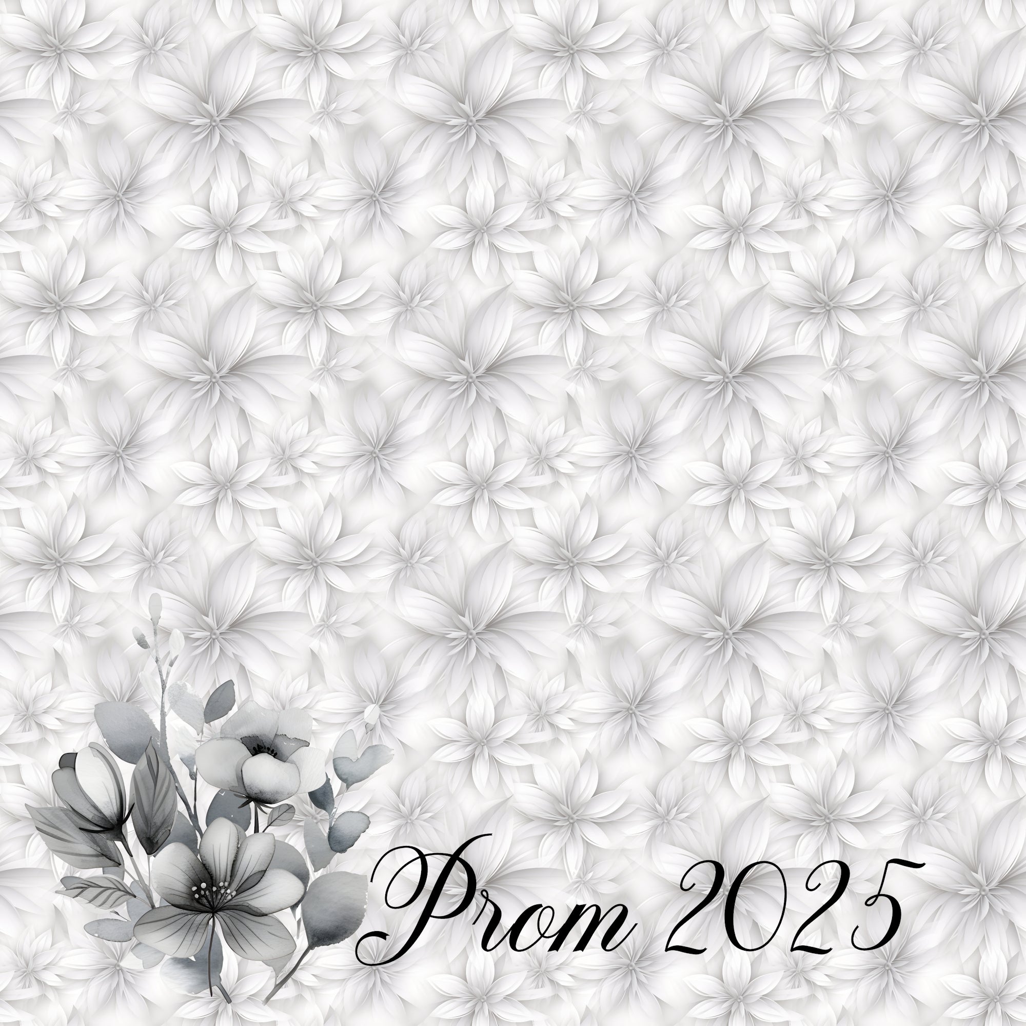 Prom Night Collection Prom 2025 12 x 12 Double-Sided Scrapbook Paper by SSC Designs