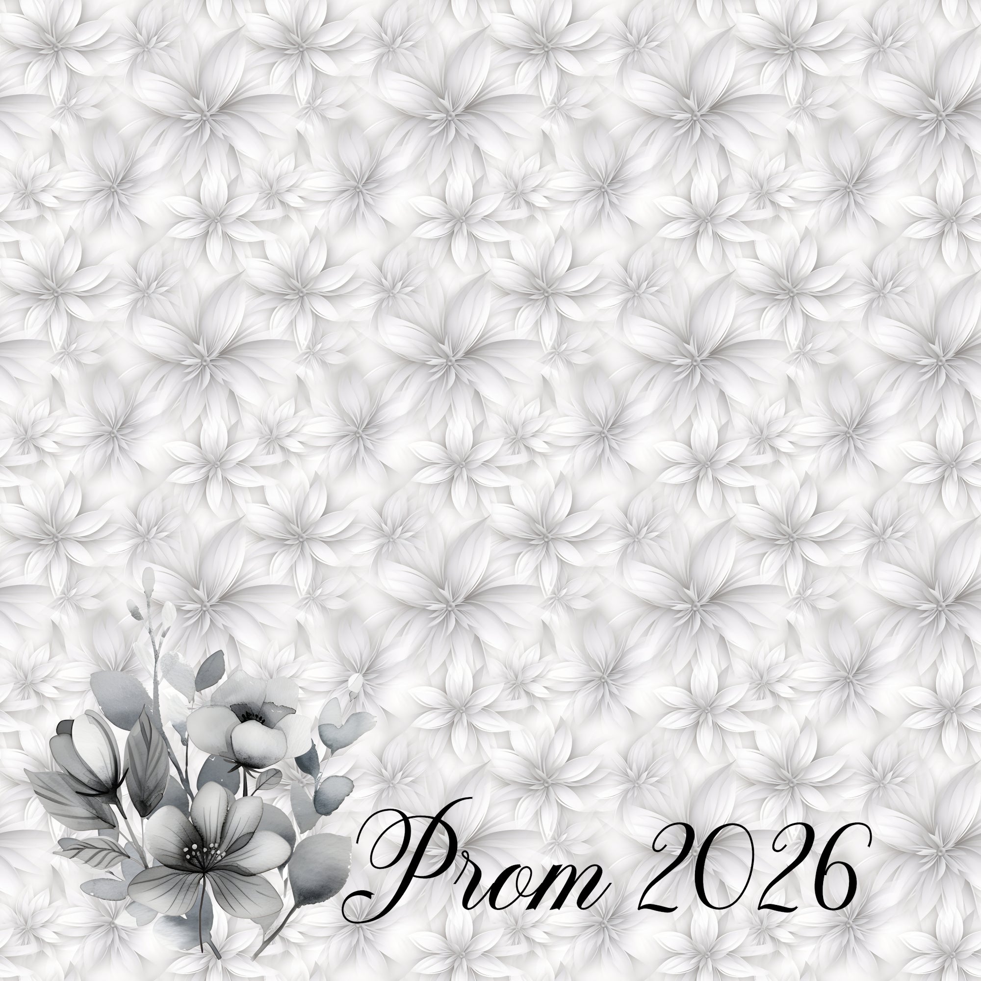 Prom Night Collection Prom 2026 12 x 12 Double-Sided Scrapbook Paper by SSC Designs