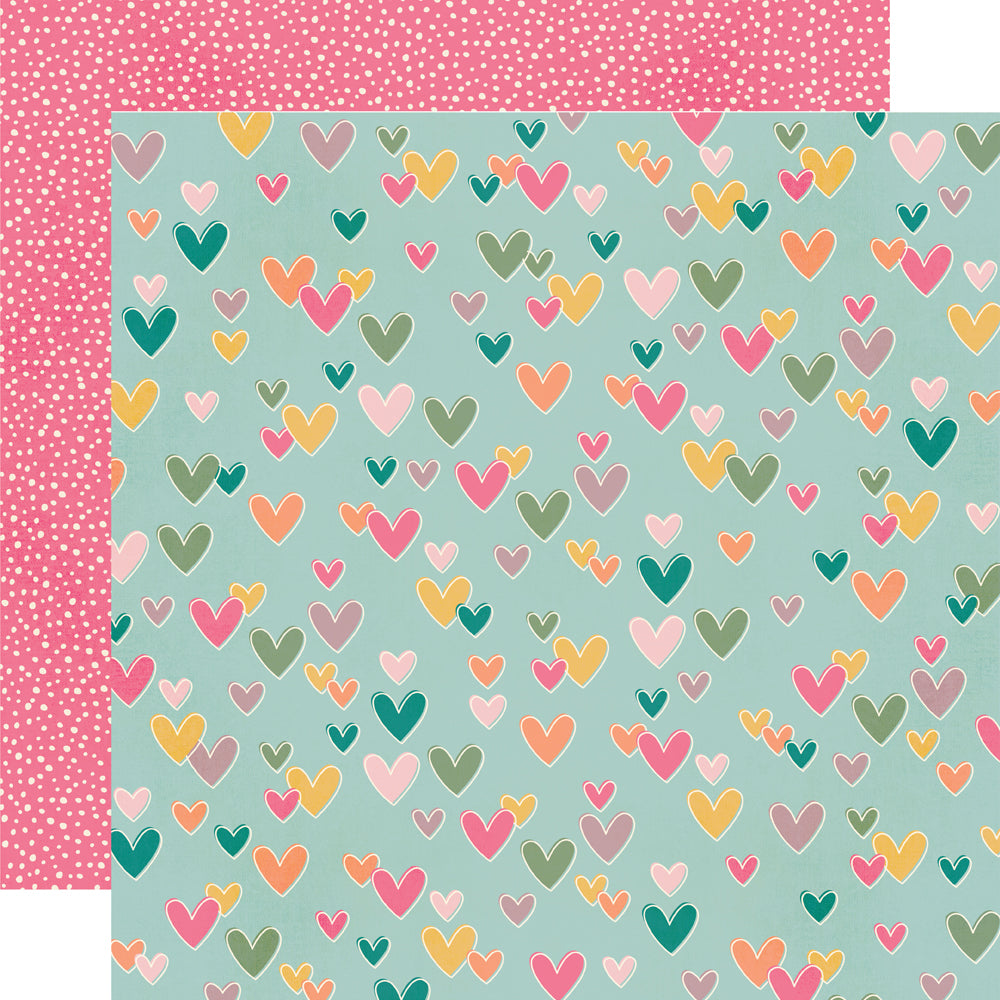 Mother's Day Collection  Love You So 12 x 12 Double-Sided Scrapbook Paper by Simple Stories