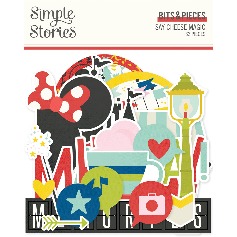 Say Cheese Magic Collection Bits & Pieces Die Cuts by Simple Stories