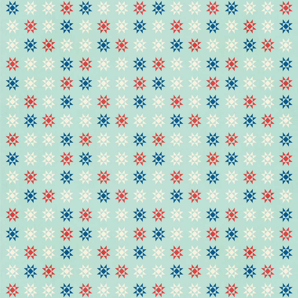 Say Cheese Epic Collection America 12 x 12 Double-Sided Scrapbook Paper by Simple Stories